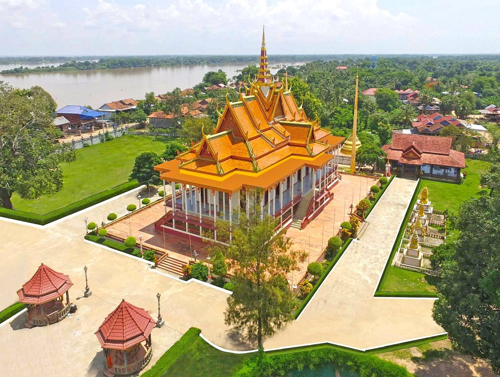 100 Columns Pagoda | វត្តសសរ ១០០