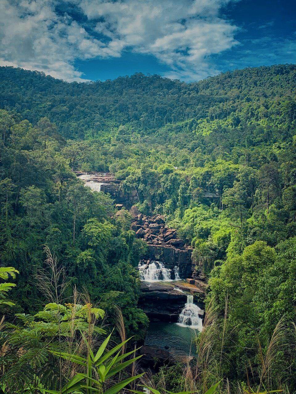 Stueng PongRul Waterfall | ទឹកធ្លាក់ស្ទឹងពង្រូល